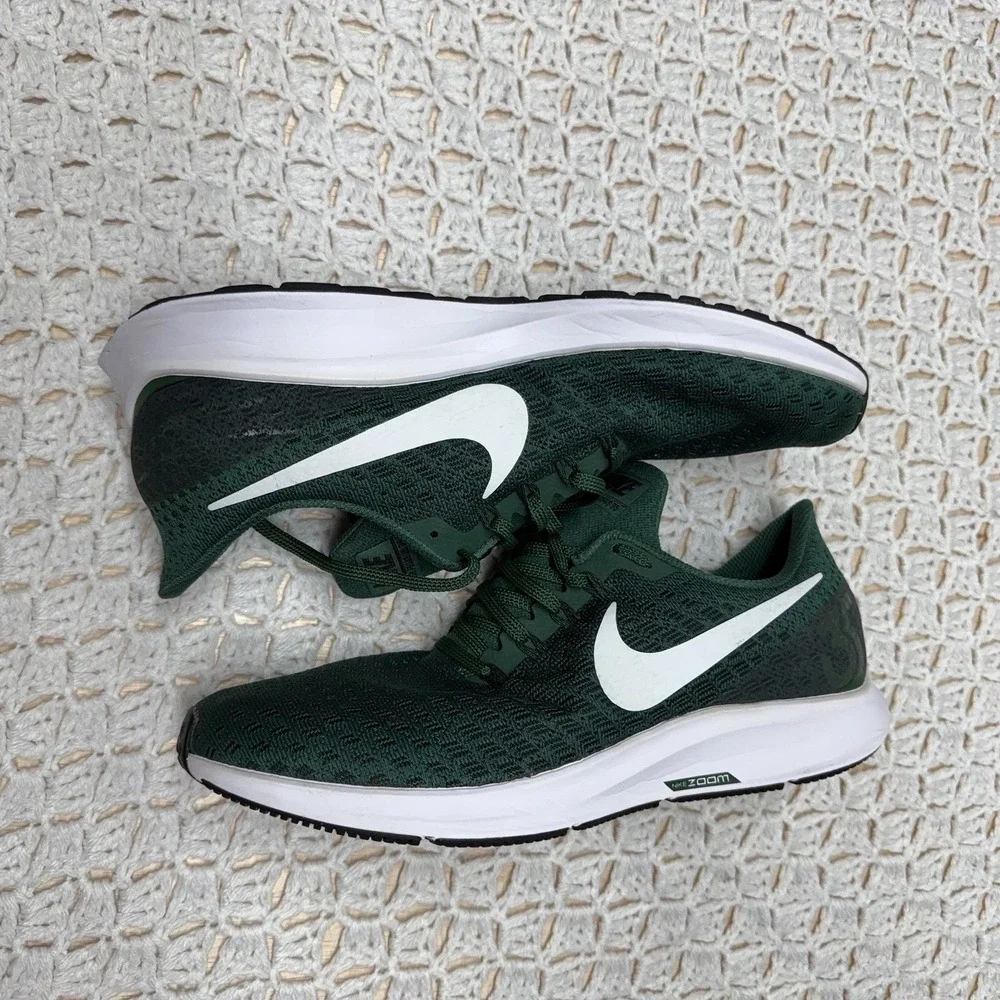 Nike Air Zoom Pegasus 35 TB Pro Running Shoes Men's 10.5 Green A03905-301